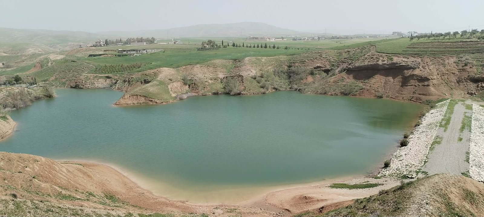 دروستکردنی پۆندی دەرەوەیانی خواروو لەقەزای قەرەداغ